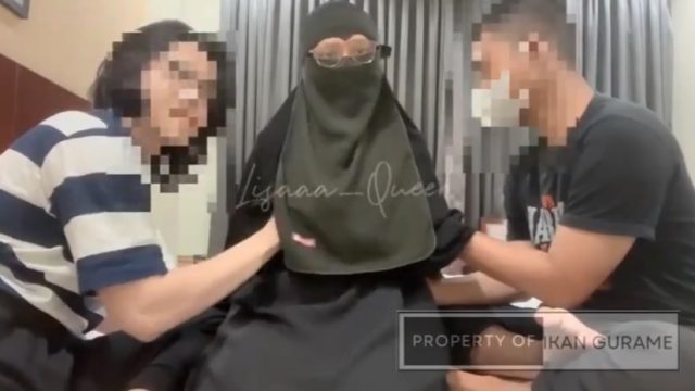 Ukhty Bercadar Digilir Teriak